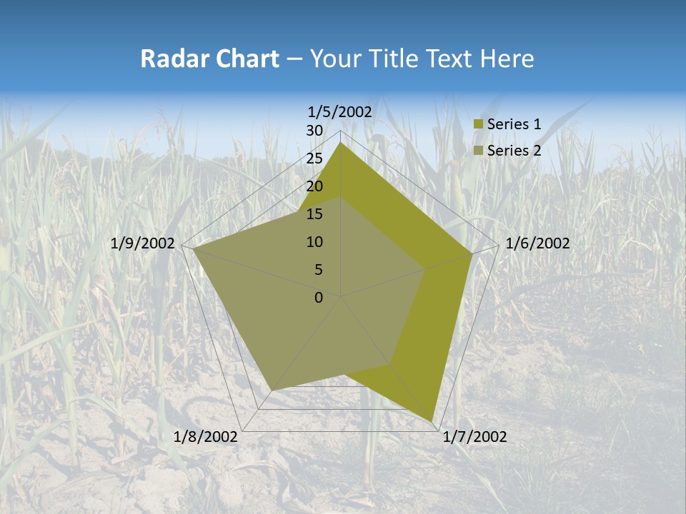 Agriculture Farming Drought PowerPoint Template