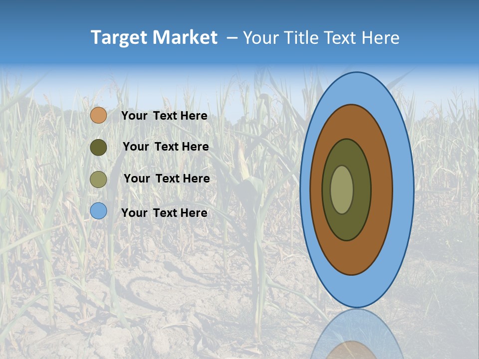 Agriculture Farming Drought PowerPoint Template