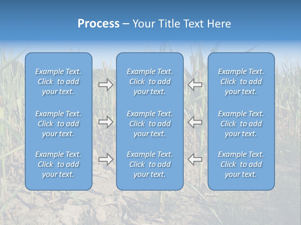 Agriculture Farming Drought PowerPoint Template