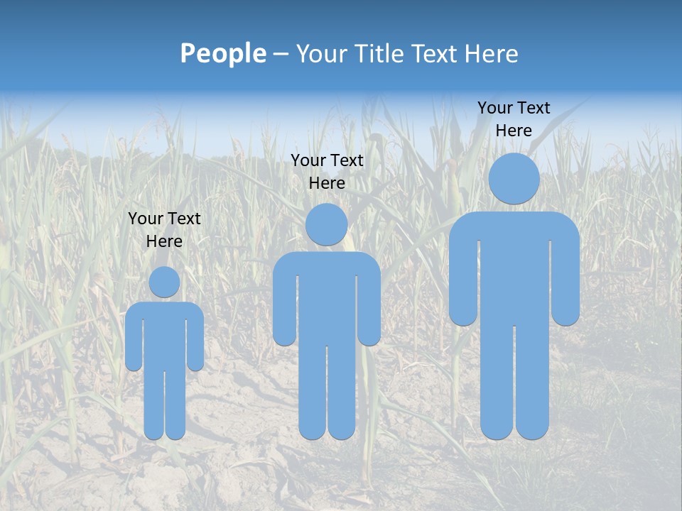 Agriculture Farming Drought PowerPoint Template