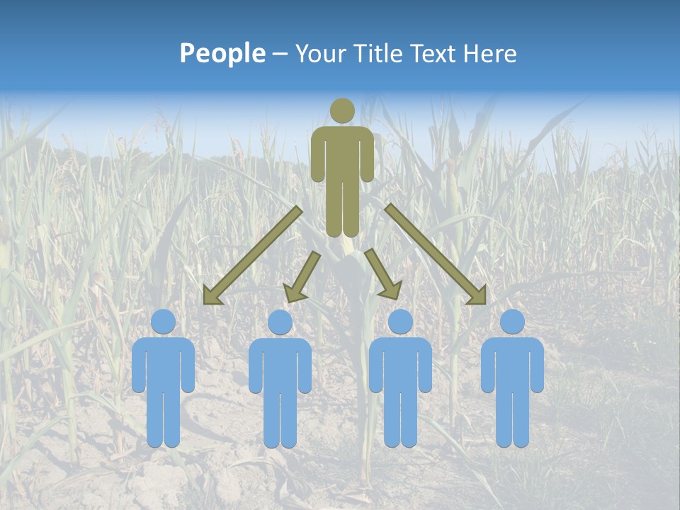 Agriculture Farming Drought PowerPoint Template