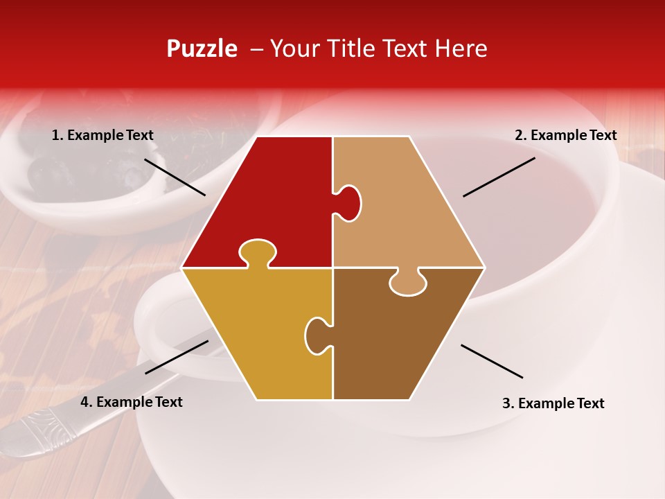 Tea Organic Dish PowerPoint Template