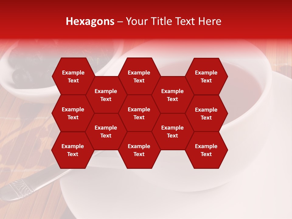 Tea Organic Dish PowerPoint Template