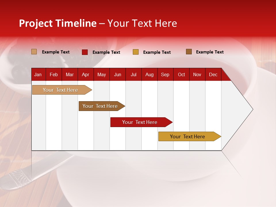 Tea Organic Dish PowerPoint Template