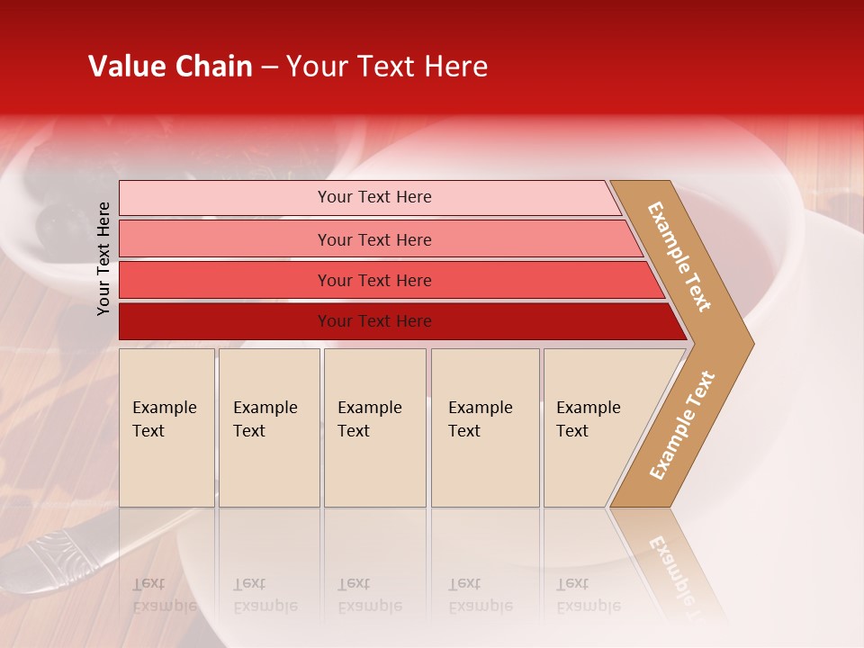 Tea Organic Dish PowerPoint Template