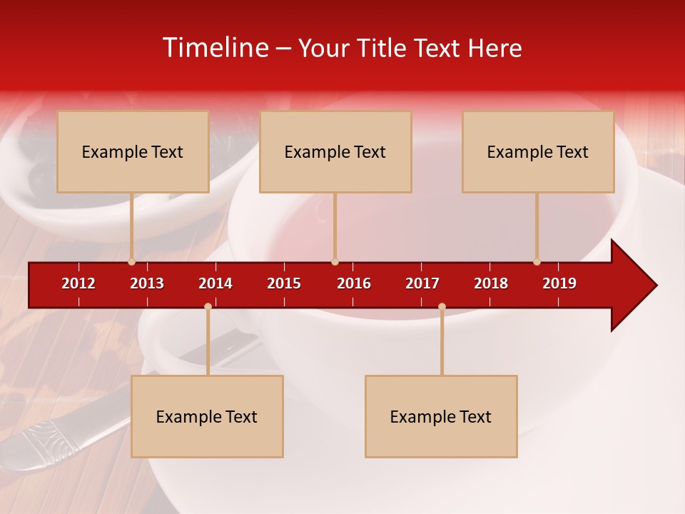 Tea Organic Dish PowerPoint Template