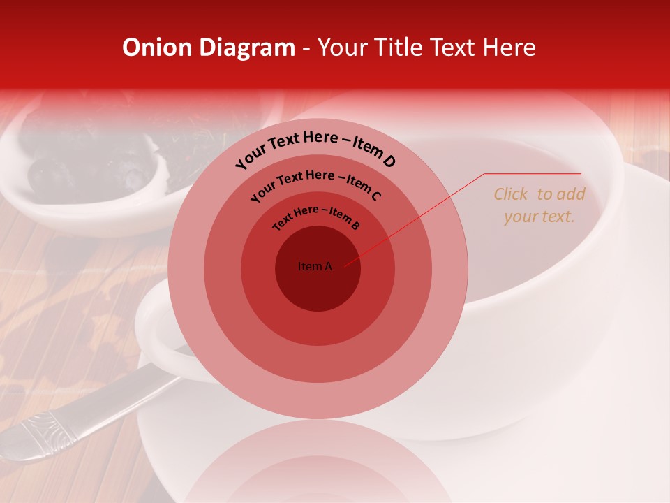 Tea Organic Dish PowerPoint Template