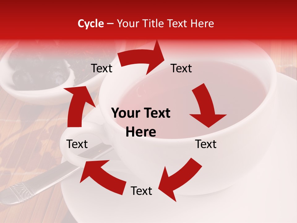 Tea Organic Dish PowerPoint Template