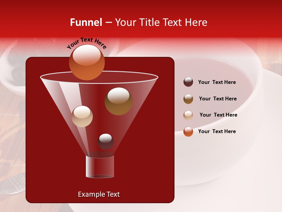 Tea Organic Dish PowerPoint Template
