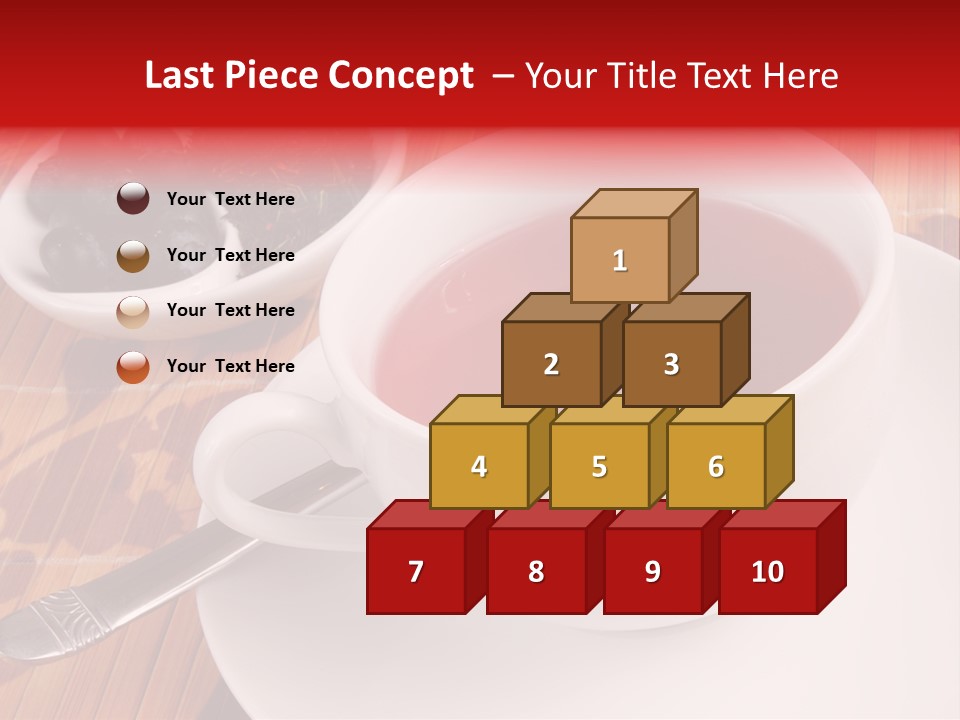 Tea Organic Dish PowerPoint Template