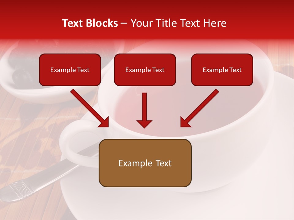 Tea Organic Dish PowerPoint Template
