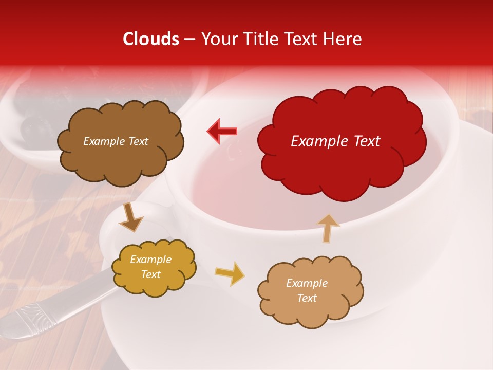 Tea Organic Dish PowerPoint Template