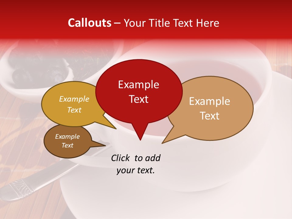 Tea Organic Dish PowerPoint Template