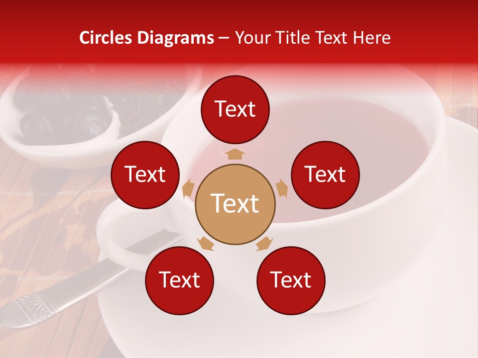 Tea Organic Dish PowerPoint Template