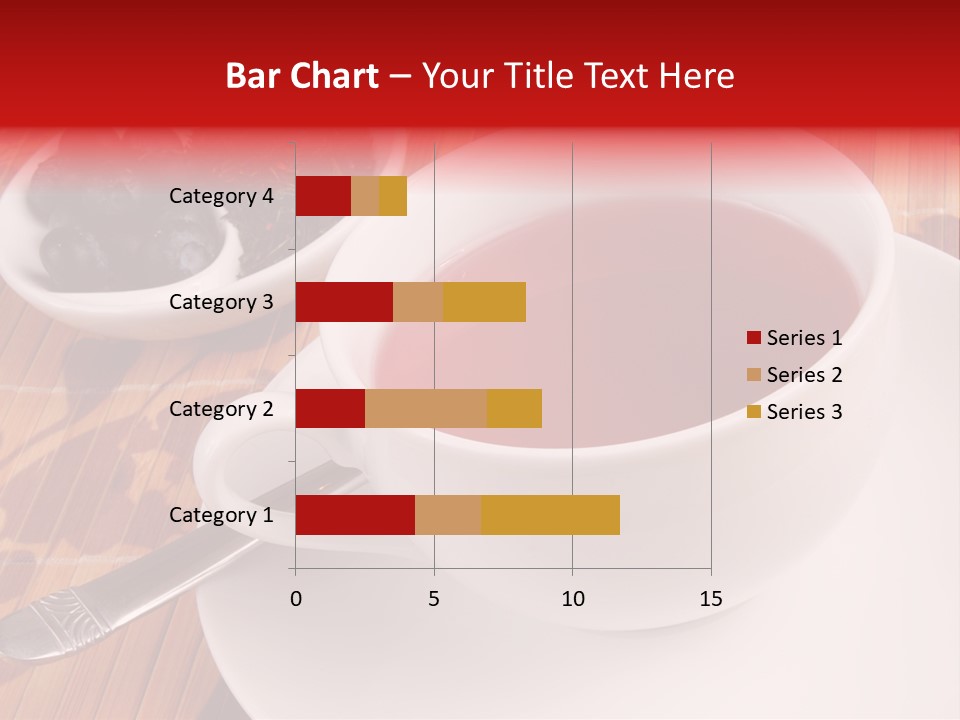 Tea Organic Dish PowerPoint Template