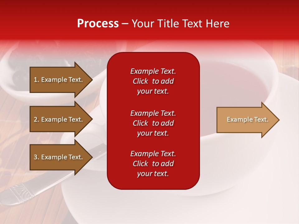 Tea Organic Dish PowerPoint Template