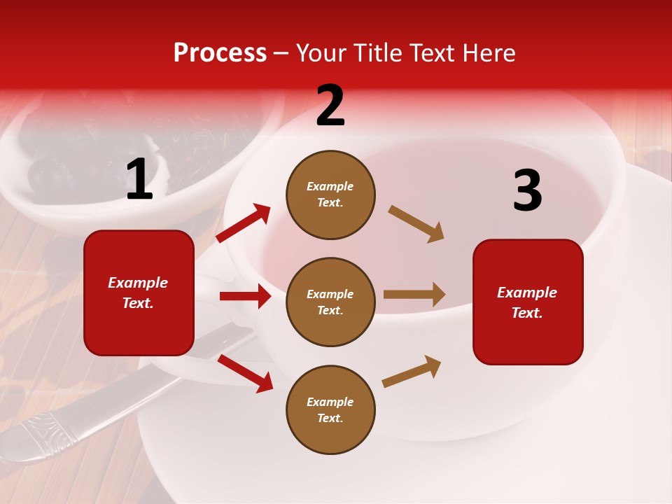 Tea Organic Dish PowerPoint Template