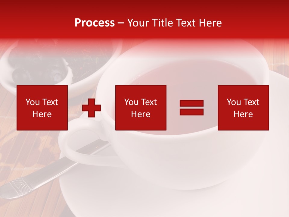 Tea Organic Dish PowerPoint Template