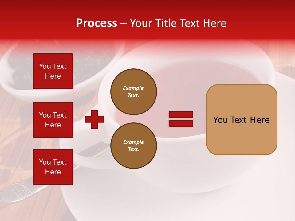Tea Organic Dish PowerPoint Template