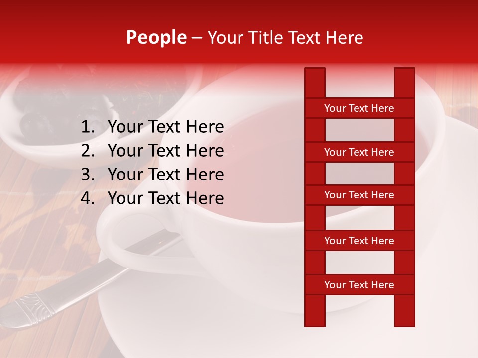 Tea Organic Dish PowerPoint Template