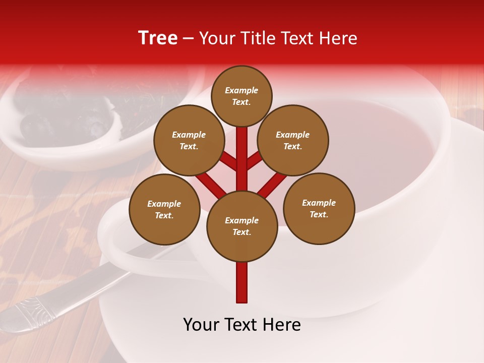 Tea Organic Dish PowerPoint Template