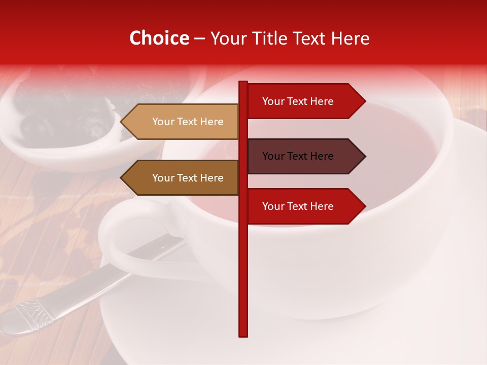 Tea Organic Dish PowerPoint Template