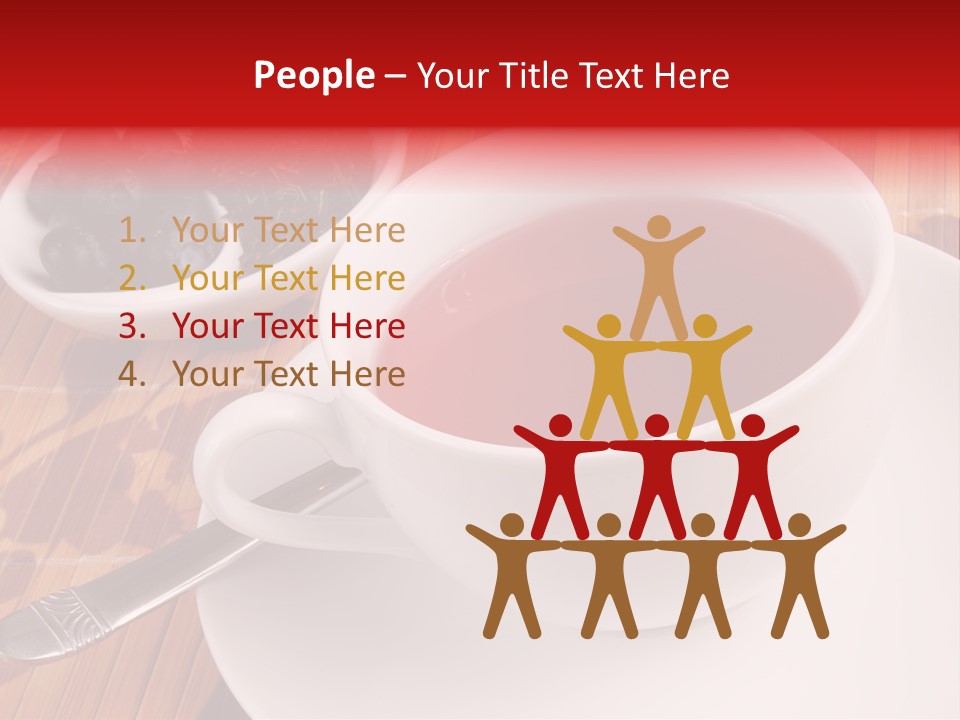 Tea Organic Dish PowerPoint Template