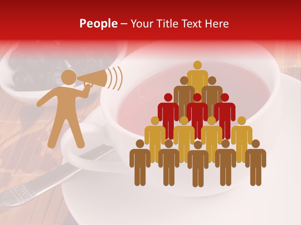 Tea Organic Dish PowerPoint Template