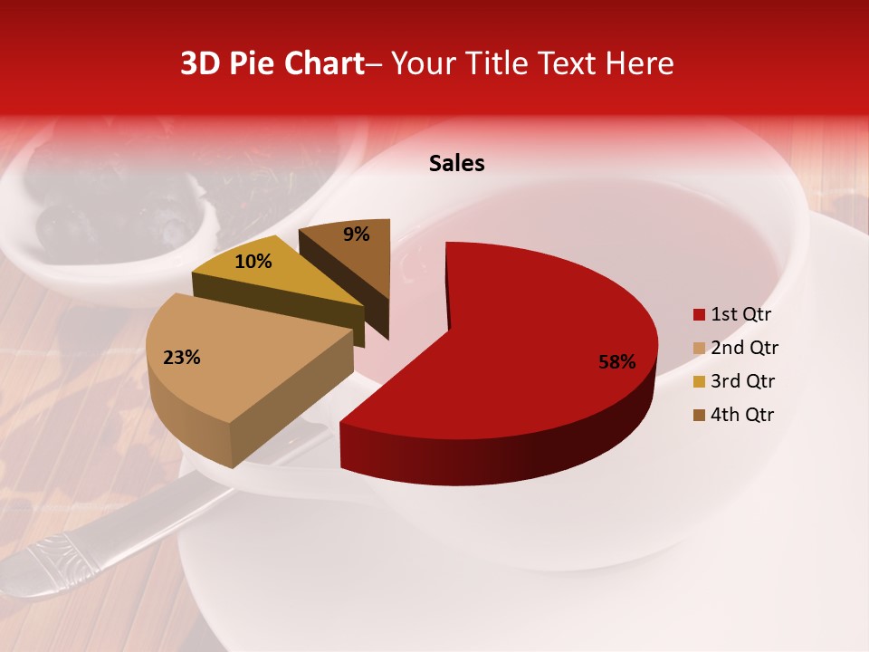 Tea Organic Dish PowerPoint Template