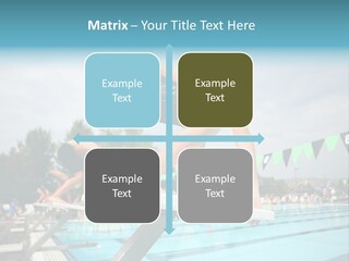 Fitness Activity Aquatics PowerPoint Template
