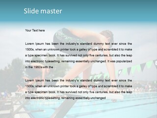 Fitness Activity Aquatics PowerPoint Template