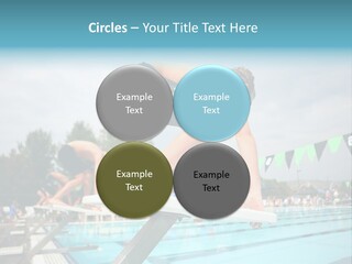 Fitness Activity Aquatics PowerPoint Template