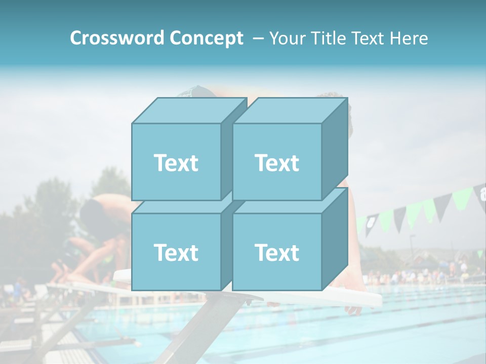 Fitness Activity Aquatics PowerPoint Template