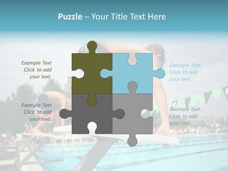 Fitness Activity Aquatics PowerPoint Template