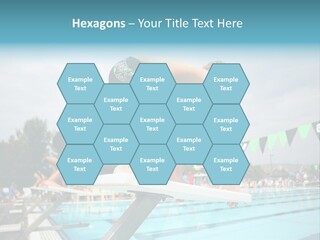 Fitness Activity Aquatics PowerPoint Template