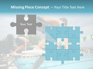 Fitness Activity Aquatics PowerPoint Template