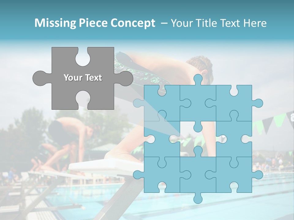 Fitness Activity Aquatics PowerPoint Template