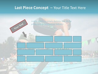 Fitness Activity Aquatics PowerPoint Template