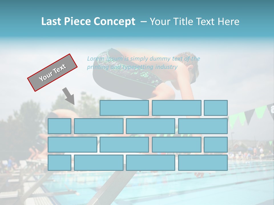 Fitness Activity Aquatics PowerPoint Template