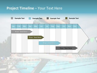 Fitness Activity Aquatics PowerPoint Template