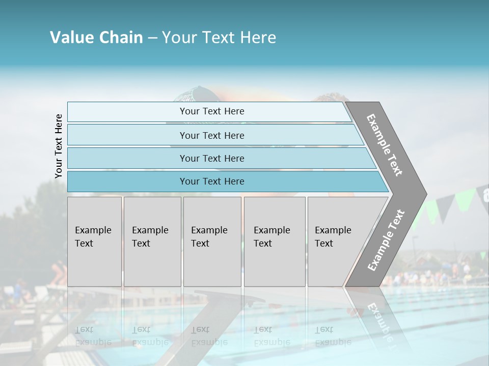 Fitness Activity Aquatics PowerPoint Template