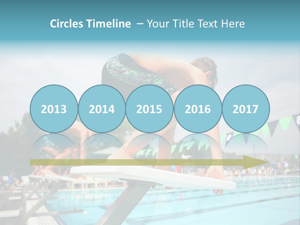 Fitness Activity Aquatics PowerPoint Template