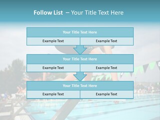 Fitness Activity Aquatics PowerPoint Template