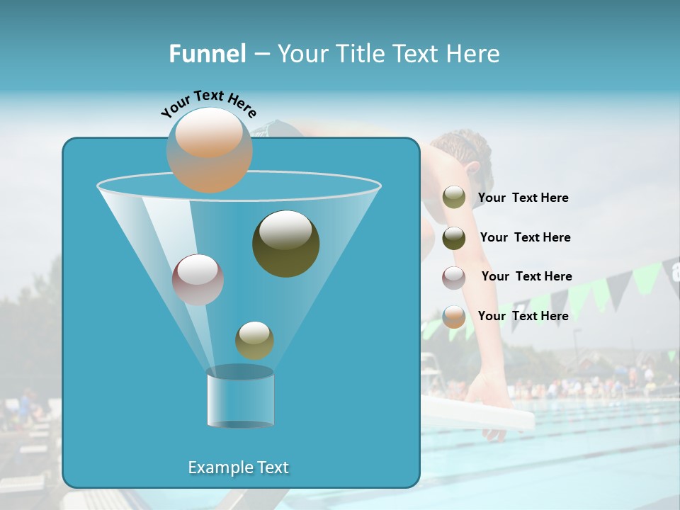 Fitness Activity Aquatics PowerPoint Template