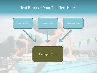 Fitness Activity Aquatics PowerPoint Template