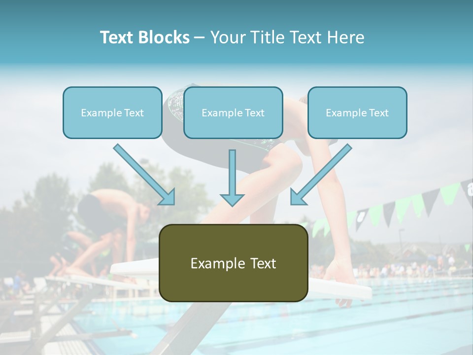 Fitness Activity Aquatics PowerPoint Template