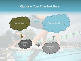 Fitness Activity Aquatics PowerPoint Template