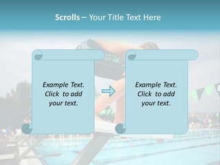 Fitness Activity Aquatics PowerPoint Template