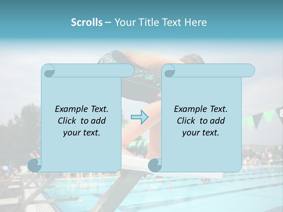 Fitness Activity Aquatics PowerPoint Template