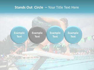 Fitness Activity Aquatics PowerPoint Template